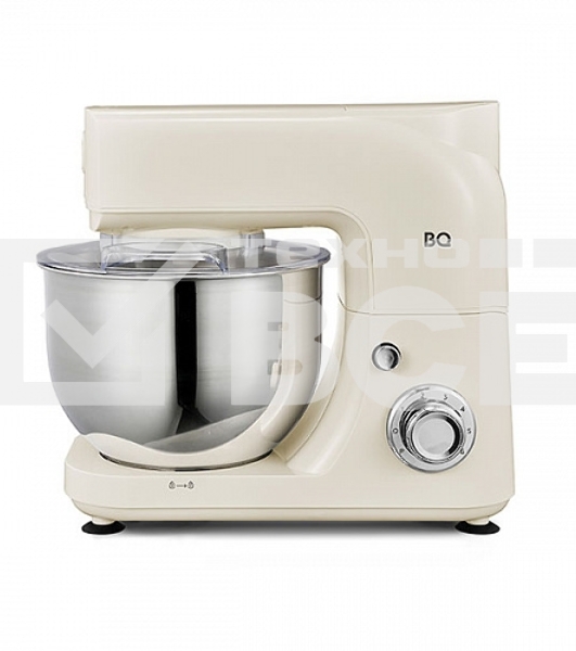 Планетарный миксер BQ MX520 Ivory Макс. мощность 1600 Вт 6 скоростей + импульсный режим