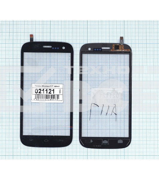 Сенсорное стекло (тачскрин) для Micromax A117 Canvas Magnus черное