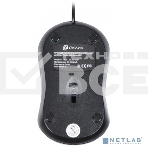 Мышь проводная Oklick 115S черный/красный, 1200 dpi, USB, кнопки - 3, фото3