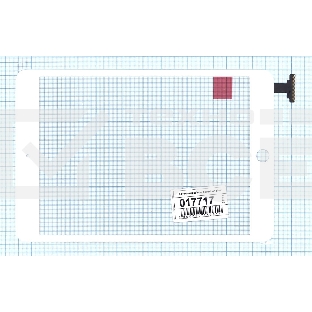 Сенсорное стекло (тачскрин) Ipad mini (A1432 A1454 A1455) белое