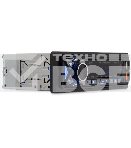 Автомагнитола Digma MCP-227B 1DIN 2x45Вт v5.0 USB 2.0 AUX 2 ПДУ