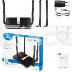 Маршрутизатор Cudy LT500D AC1200 Wi-Fi cat. 4 черный, фото4