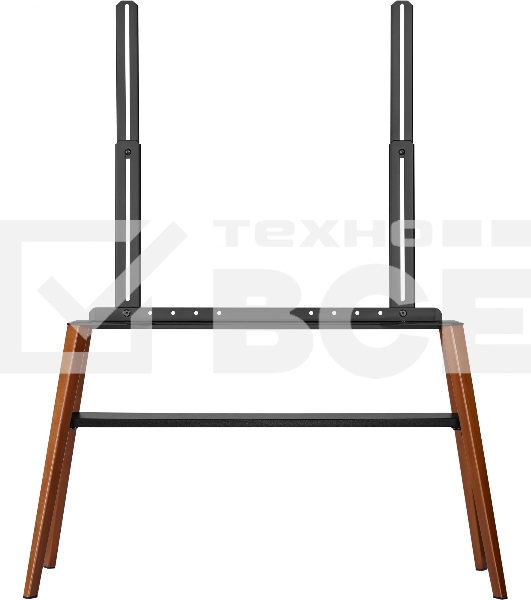 Подставка для телевизора Cactus CS-ST3647BKWN черный/орех 49