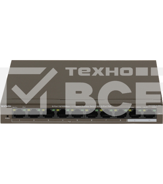 Коммутатор TENDA TEF1110P-8-102W 8PORT 100M 8POE