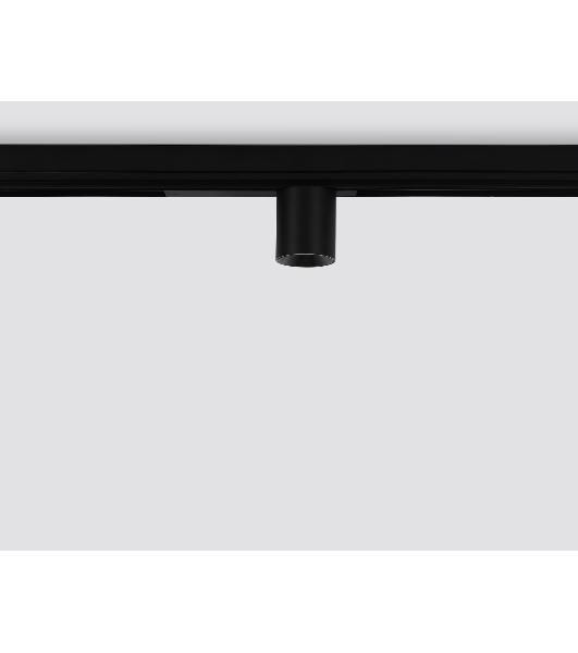 Управляемый светодиодный светильник для шинопровода Magnetic Ambrella light GL1242 BK черный IP20 7W 3000K-6400K 220V 24° D75*85 (Без ПДУ)