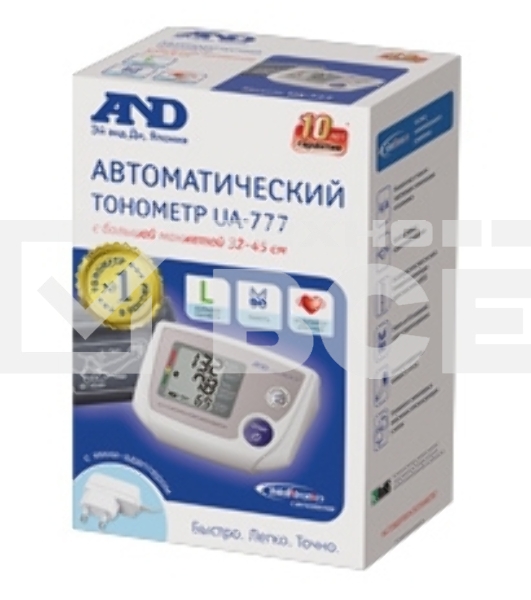 Тонометр автоматический A&D UA-777L