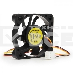 Вентилятор для корпуса Gembird D50SM-12AS черный, 50 мм, 4500 об/мин, 24 дБ, 3 pin, фото2