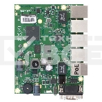 Плата маршрутизатора RB450Gx4 без корпуса RouterBOARD 450Gx4 with four core 716MHz Atheros CPU, 1 GB RAM, 5 Gigabit LAN ports, PoE OUT on port #5, RouterOS L5 {20}, фото2