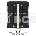 Кулер ZALMAN CNPS16X Black, 120mm RGB FAN, 4 HEAT PIPES, 4-PIN PWM, 1350-2700 RPM, 20-32DBA, LONG LIFE BEARING, FULL SOCKET SUPPORT, фото 1