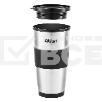 Кофеварка капельная Kitfort KT-729 черный/серебристый, исп. кофе - молотый, 0.35 л, 650 Вт., фото3