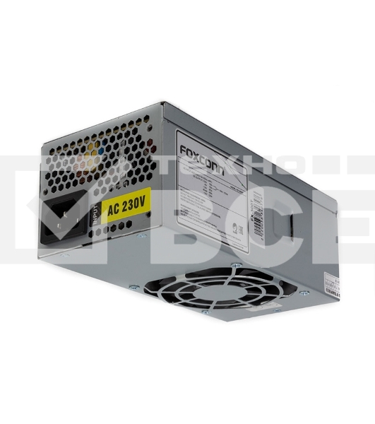 Блок питания Foxconn TFX PSU (FX-300T), 300Вт, 80мм, серебряный