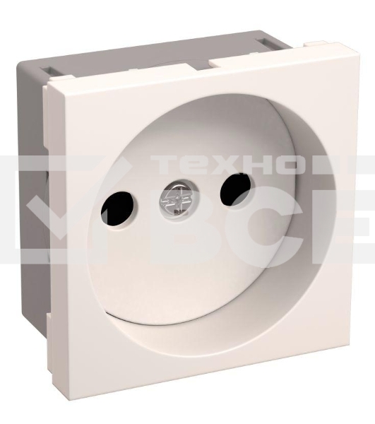 Розетка Iek CKK-40D-RSB2-K01-K РКС-20-20-П-К  без з/к 2к (на 2 модуля) ПРАЙМЕР белая IEK