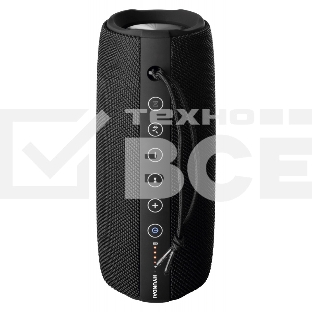 Колонка портатитвная Hyundai H-PAC340 черный 20W 1.0 BT/3.5Jack/USB 10м 5000mAh