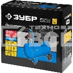 Компрессор Зубр ЗКПМ-240-50-1.5 воздушный поршневой масл. прямой привод 240л/мин 50л 8атм 1500Вт, фото4