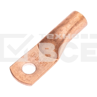 Наконечник медный ТМ 50-8-11 (50мм² - Ø8мм) (в упак. 5 шт.) Rexant