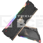 Оперативная память Patriot Viper Steel, DDR4, 16GB (2x8GB), 3200MHz, CL18, с радиатором, RGB, черный, фото6