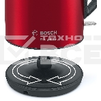 Чайник электрический Bosch TWK3P424 1.7л. 2400Вт красный (корпус: нержавеющая сталь), фото11