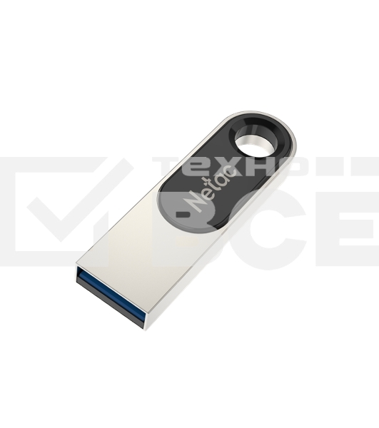 Флеш диск Netac U278 NT03U278N-064G-30PN, 64Gb, USB3.0, металлическая матовая