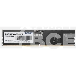 Оперативная память Patriot Signature, DDR5, 16GB (1x16 GB), 5200 MHz, CL42