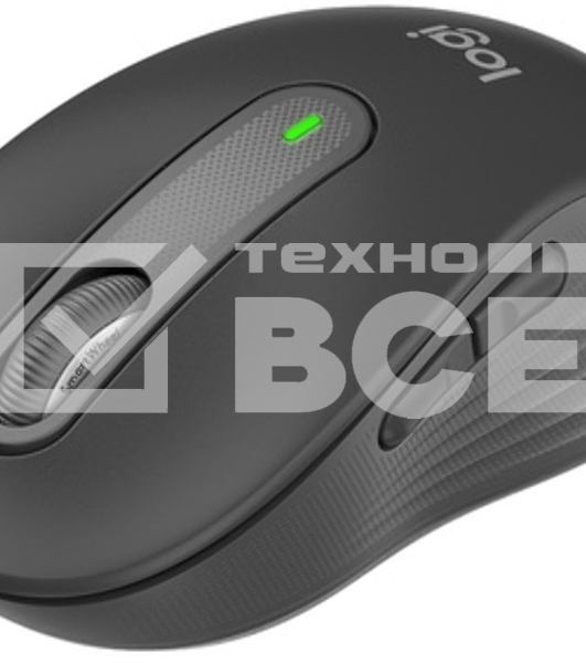 Мышь беспроводная Logitech Signature M650 графитовый, 4000 dpi, радиоканал, Bluetooth, USB, кнопки - 5