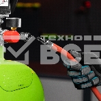 Шланг пневматический резиновый Stels 57021 10x16мм, 24 бар, армированный, быстросъем, 10 м, фото 1