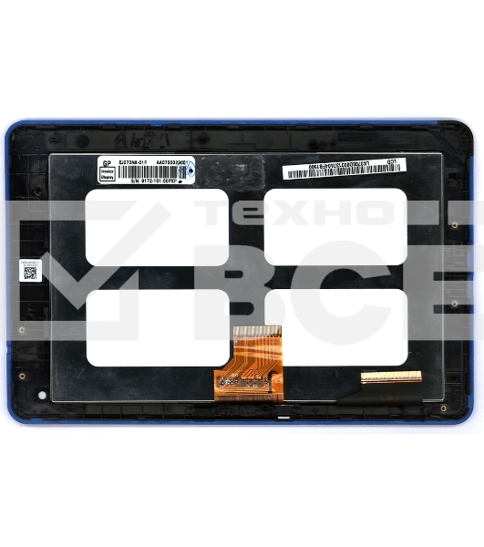 Модуль (матрица + тачскрин) для Acer Iconia Tab B1-A71 черный с рамкой