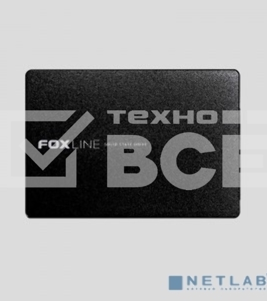 Накопитель SSD Foxline, 512GB, SATA III, 2.5