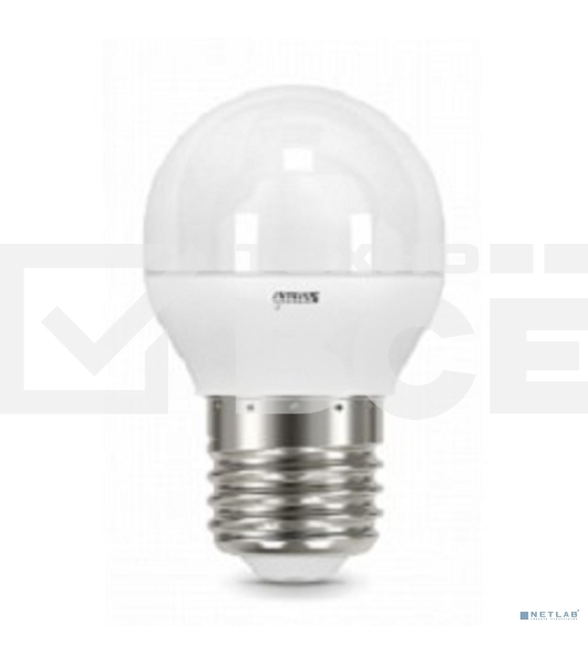 Светодиодная лампа GAUSS 105102110 LED Шар E27 9.5W 890lm 3000K 1/10/50