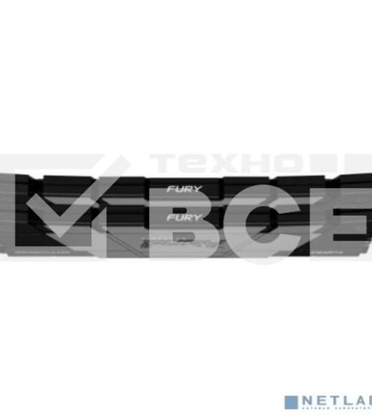 Оперативная память Kingston Fury Renegade, DDR4, 32GB (2x16GB), 3200MHz, CL16, с радиаторами, серый/черный