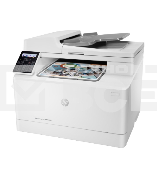 МФУ лазерный HP Color LaserJet Pro M183fw (7KW56A), A4, цветной, печ. до 16 стр/мин., скан. до 15 стр/мин. (ч/б) 8 стр/мин. (цвет), 600 x 600 dpi (печать) 1200x1200dpi (скан.), USB, RJ-45, Wi-Fi, Air Print, Mopria