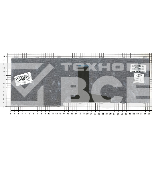 Клавиатура для ноутбука Toshiba Tecra A11 черная