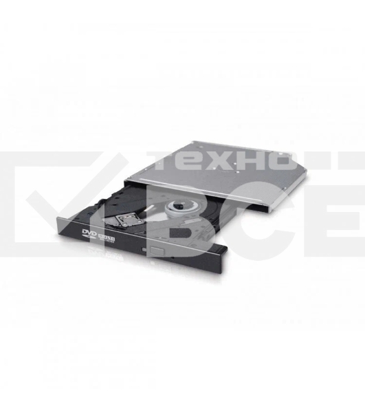 Оптический привод LG DVD-RW SATA Slim Black, 12.7 mm, OEM