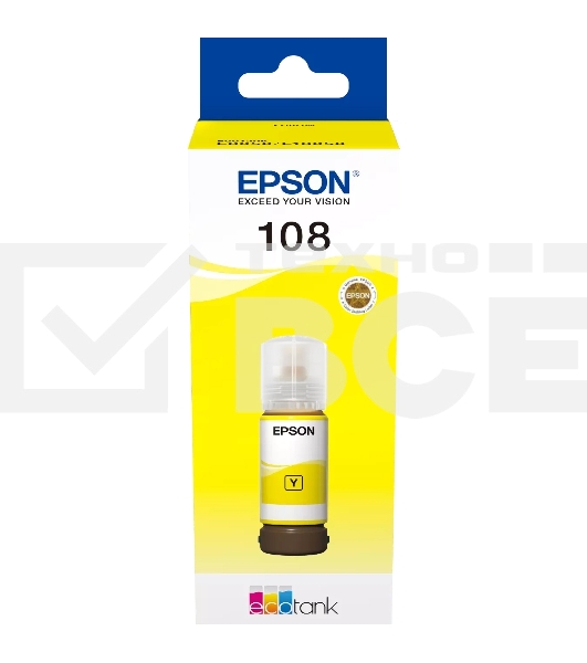 Контейнер с желтыми чернилами EPSON C13T09C44A