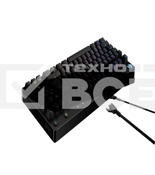 Клавиатура Logitech G Pro (920-009393) проводная, USB, чёрный