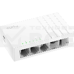 Коммутатор 5-Port Gigabit Desktop Switch, 5 10/100/1000M RJ45 Ports, Loop Detection, Desktop Plastic Case, Power Saving, Plug & Play, Wall-Mount,  Power Adapter Not Included, фото4