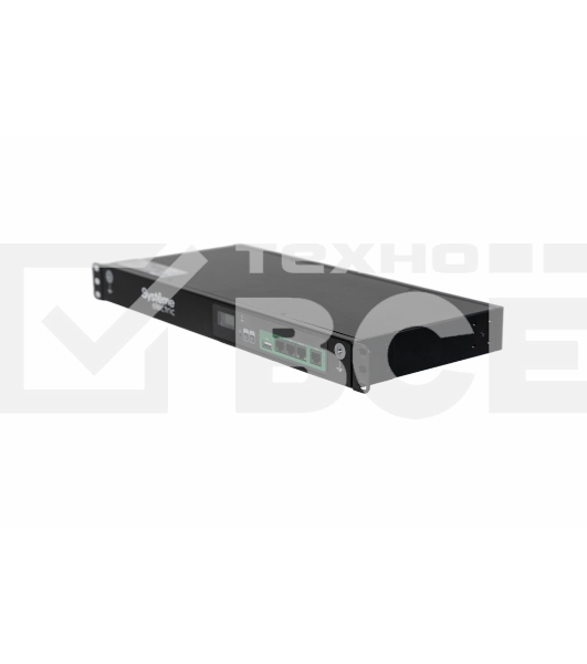 БРП Uniprom, с мониторингом, 1U, 240В, 1Ф, 16A, 10xC13 2xC19, 2м, IEC320 C20