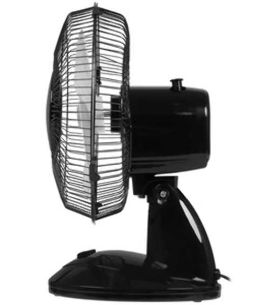Вентилятор Rix RDF-2200W черный, настольный, 30 Вт, 2 скорости, 22 см