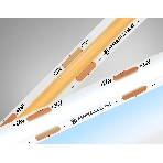 Светодиодная лента Ambrella light GS4703 COB 480Led /12W m/ 24V IP20 6500K/ 5000*8*1.54mm (2 конт.), фото10