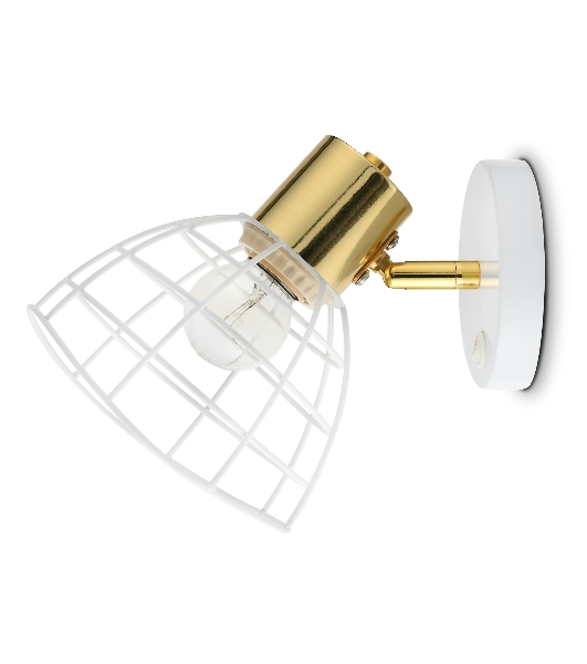 Светильник Ambrella light TR8600 WH/GD белый/золото E27 max 40W 154*145*205