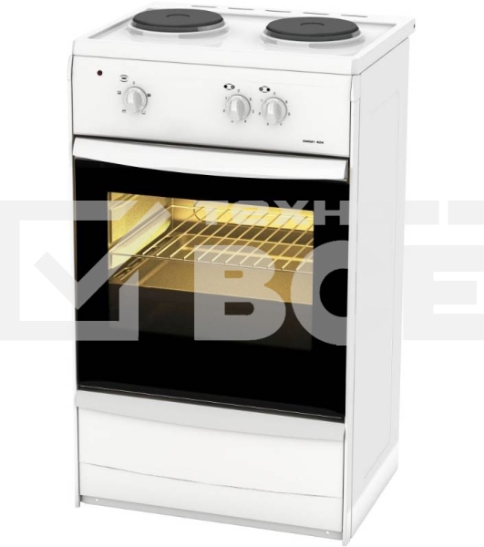 Электрическая плита Darina S EM 521 404 W, 2-х конфорочная