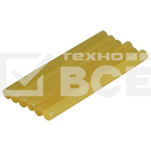 Стержни для клей-пистолетов STAYER 2-06821-Y-S4011х200мм 40шт. желтый по бумаге и дереву