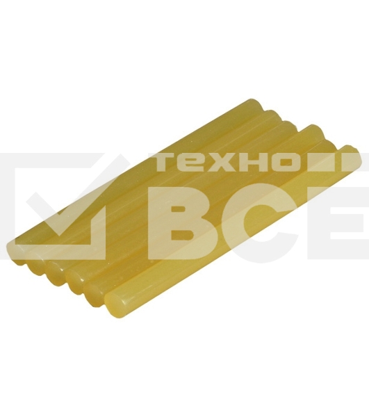 Стержни для клей-пистолетов STAYER 2-06821-Y-S4011х200мм 40шт. желтый по бумаге и дереву