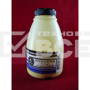 Тонер для Kyocera TK-5140Y, P6130/M6030/M6530 Yellow (фл. 100г) 5K Black&White Premium