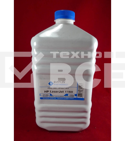 Тонер HP LJ 1160/1320 (кан., 1кг.) Katun фас России