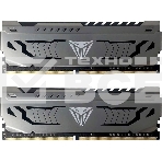 Оперативная память Patriot Viper Steel, DDR4, 16GB (2x8 GB), 3000 MHz, CL16, радиатор, чёрный, фото3