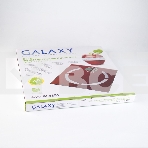 Весы многофункциональные Galaxy GL 4851, красный, электронные, эл. пит. «CR2032» в компл., макс вес 180 кг, сверхточ. элек. сенс. сист., ЖК-дисплей, авто. откл., индик. перег. и низ. зар., пам. изм. веса (10 чел.), опр. ур. жир., мышеч., кост. массы, фото 1