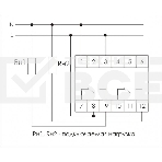 Реле времени PCR-515 (задержка вкл. 230В 2х8А 2перекл. IP20 монтаж на DIN-рейке) F&F EA02.001.006, фото 1