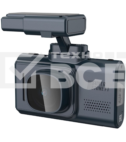 Видеорегистратор Silverstone F1 CityScanner черный 2Mpix 1296x2304 1296p 140гр. GPS MSTAR AIT8339