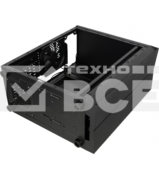 Компьютерный корпус Accord ACC-CL292B черный без БП ATX 1x120mm 2xUSB2.0 1xUSB3.0 audio