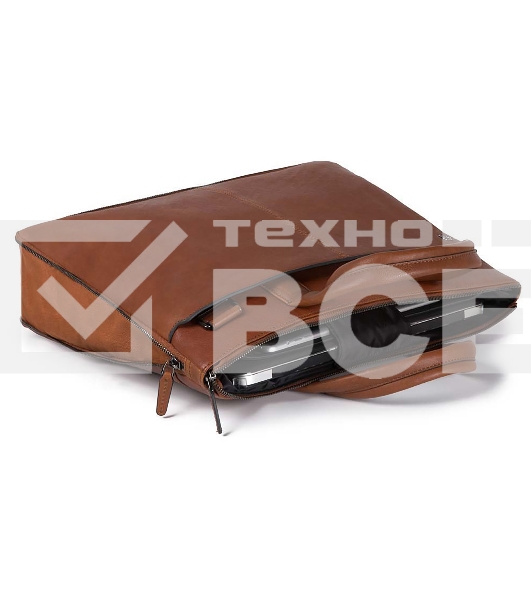 Сумка мужская Piquadro Black Square CA4021B3/TM, темно-коричневый, натур.кожа